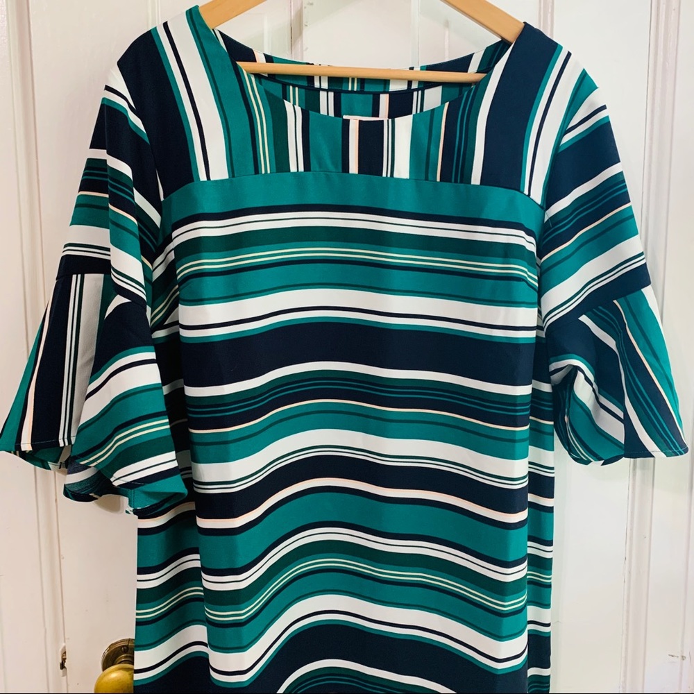 Drop Waist Midi Drese